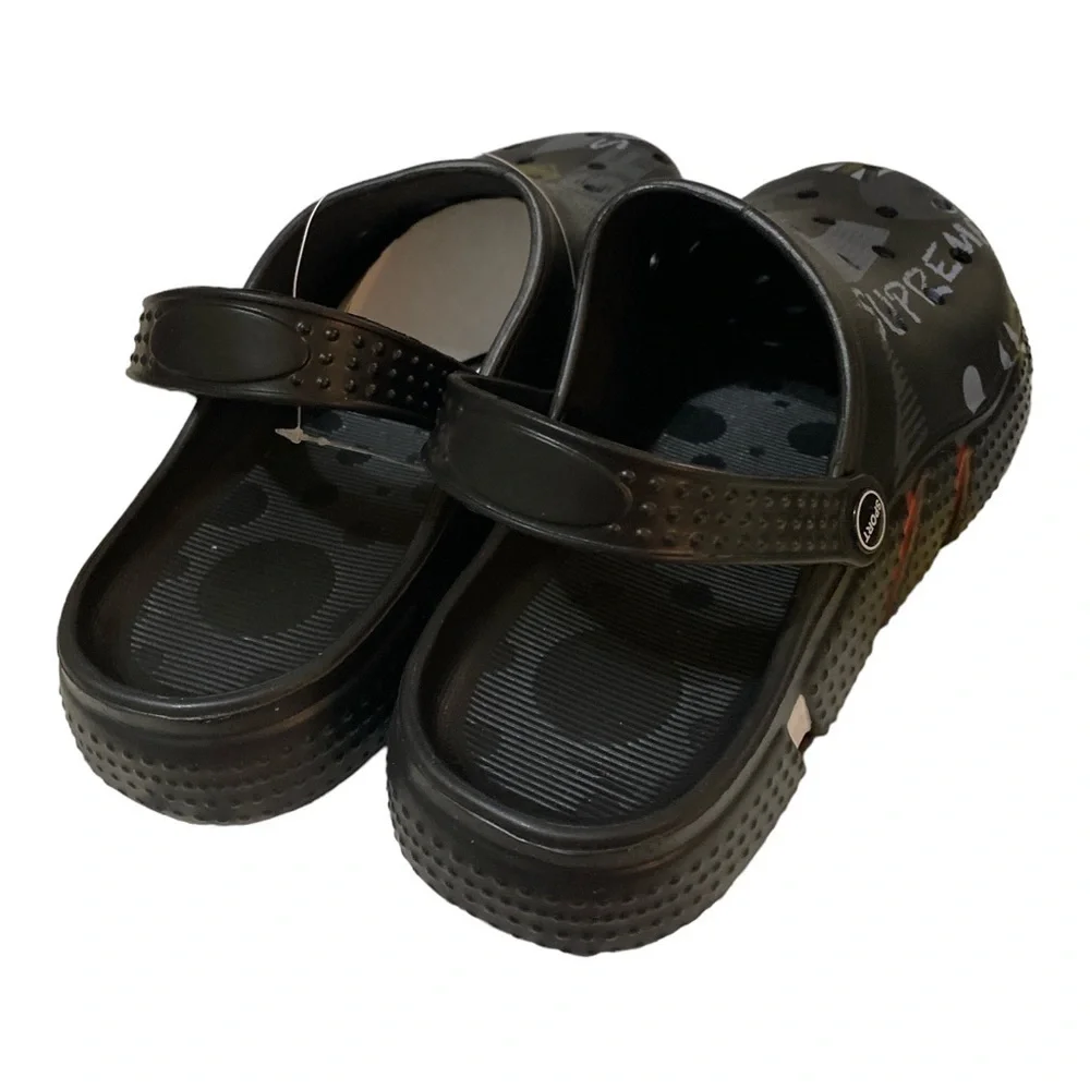 Mens Graphic Mules Clogs